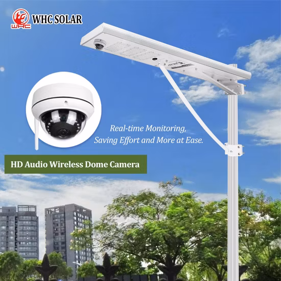 CE RoHS Certified High Power 30W 40W 60W 70W 80W 100W 120W Luminaire LED Solar Street Light Outdoor Lighting with HDG Pole